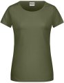 Dames T-shirt Daiber Basic-T 8007 Olive